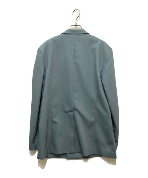yae（ヤエ）yae (ヤエ) スリットテーラードジャケット　YEGTX1222002 ブルー サイズ:FREEの古着・服飾アイテム