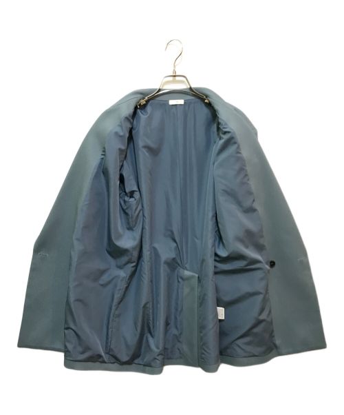 yae（ヤエ）yae (ヤエ) スリットテーラードジャケット　YEGTX1222002 ブルー サイズ:FREEの古着・服飾アイテム