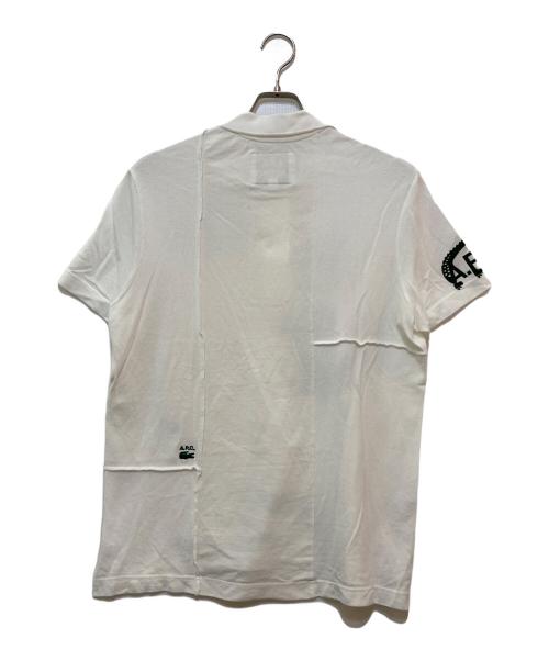 A.P.C.（アーペーセー）A.P.C. (アーペーセー) LACOSTE (ラコステ) ポロシャツ ホワイト サイズ:Mの古着・服飾アイテム
