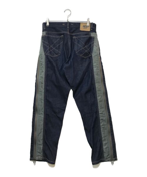 AVIREX（アヴィレックス）AVIREX (アヴィレックス) CROSSOVER 5POCKET DENIMPANTS(クロスオーバー 5ポケット デニムパンツ) インディゴ サイズ:Mの古着・服飾アイテム
