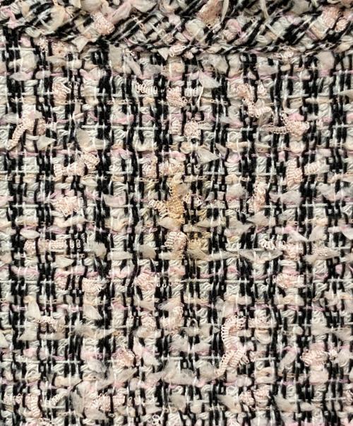 Rene（ルネ）Rene (ルネ) ツイードノースリーブワンピース ピンク サイズ:36の古着・服飾アイテム