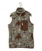 Patagoniaパタゴニア）の古着「Classic Retro-X Vest(クラシック レトロ-エックス ベスト)23083」｜グレー×ブラウン