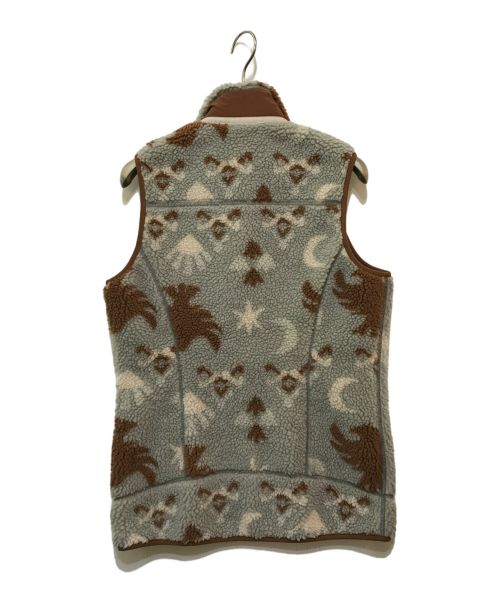 Patagonia（パタゴニア）Patagonia (パタゴニア) Classic Retro-X Vest(クラシック レトロ-エックス ベスト)23083 グレー×ブラウン サイズ:XSの古着・服飾アイテム