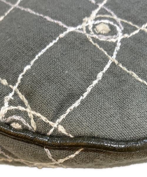 mina perhonen（ミナ ペルホネン）mina perhonen (ミナ ペルホネン) エッグバッグ rs9587 グレーの古着・服飾アイテム