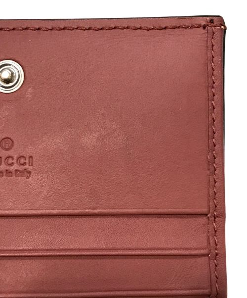 GUCCI（グッチ）GUCCI (グッチ) GGブルームスコンパクトウォレット 453176 ベージュの古着・服飾アイテム