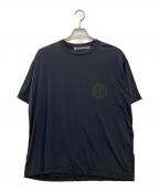 mout recon tailorマウトリーコンテーラー）の古着「プリントTシャツ」｜ネイビー