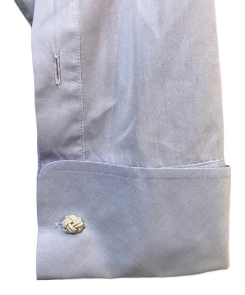 GUCCI（グッチ）GUCCI (グッチ) Cotton poplin shirt(コットンポプリンシャツ)699553 ブルー サイズ:40の古着・服飾アイテム