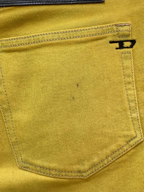 DIESEL（ディーゼル）DIESEL (ディーゼル) デニムハーフパンツ イエロー サイズ:30の古着・服飾アイテム