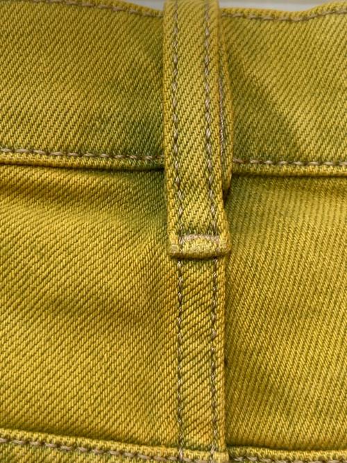 DIESEL（ディーゼル）DIESEL (ディーゼル) デニムハーフパンツ イエロー サイズ:30の古着・服飾アイテム