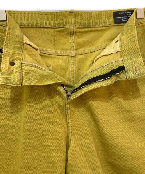 DIESEL（ディーゼル）DIESEL (ディーゼル) デニムハーフパンツ イエロー サイズ:30の古着・服飾アイテム