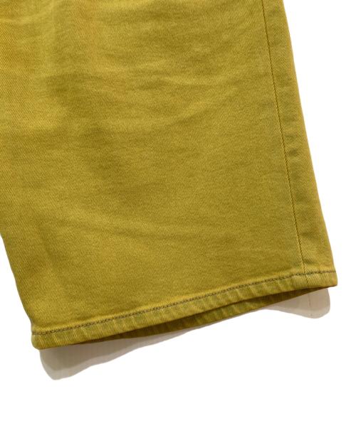 DIESEL（ディーゼル）DIESEL (ディーゼル) デニムハーフパンツ イエロー サイズ:30の古着・服飾アイテム