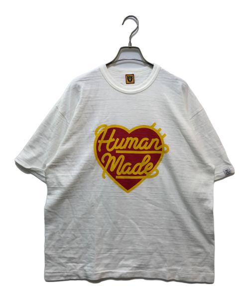 HUMAN MADE（ヒューマンメイド）HUMAN MADE (ヒューマンメイド) プリントTシャツ ホワイト サイズ:２XLの古着・服飾アイテム