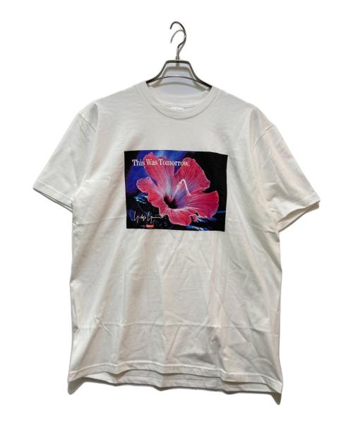 SUPREME（シュプリーム）Supreme (シュプリーム) YOHJI YAMAMOTO (ヨウジヤマモト) This Was Tomorrow Tee ホワイト サイズ:Lの古着・服飾アイテム