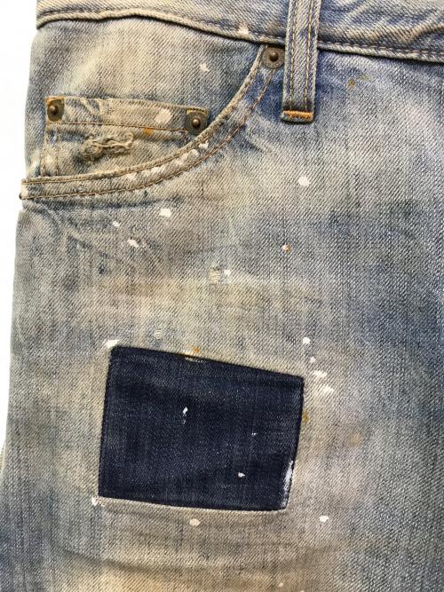 DSQUARED2（ディースクエアード）DSQUARED2 (ディースクエアード) KENNY TWIST デニムパンツ インディゴ サイズ:44の古着・服飾アイテム