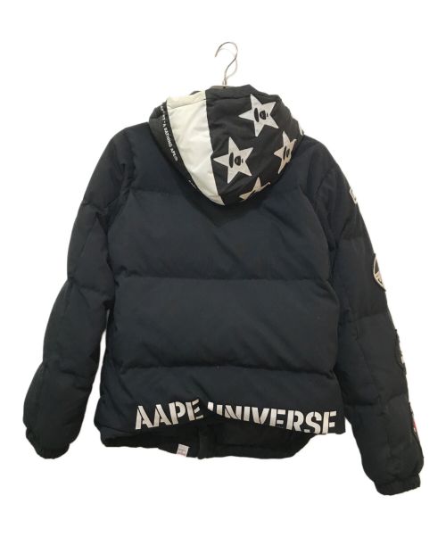 Aape BY A BATHING APE（エーエイプ バイ アベイシングエイプ）Aape BY A BATHING APE (エーエイプ バイ アベイシングエイプ) ダウンジャケット AAPDNM7231XXB ブラック サイズ:Sの古着・服飾アイテム