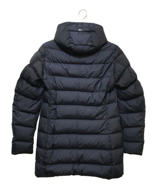 HERNO（ヘルノ）HERNO (ヘルノ) PARKA IN NYLONA CHAMONIX　PI0191U ネイビー サイズ:42の古着・服飾アイテム
