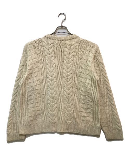 INVERALLAN（インバーアラン）INVERALLAN (インバーアラン) フィッシャーマンニット ホワイト サイズ:下記参照の古着・服飾アイテム