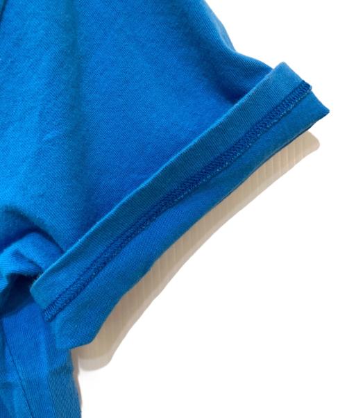 OLD STUSSY（オールドステューシー）OLD STUSSY (オールドステューシー) プリントTシャツ ブルー サイズ:Lの古着・服飾アイテム