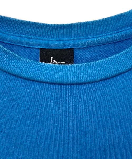 OLD STUSSY（オールドステューシー）OLD STUSSY (オールドステューシー) プリントTシャツ ブルー サイズ:Lの古着・服飾アイテム