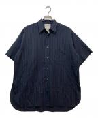 MARKAWAREマーカウェア）の古着「COMFORT FIT SHIRT S/S　A21B-06SH01B」｜ネイビー