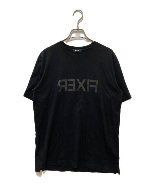 FIXER（フィクサー）FIXER (フィクサー) ロゴプリントTシャツ　FTS03 ブラック サイズ:Lの古着・服飾アイテム
