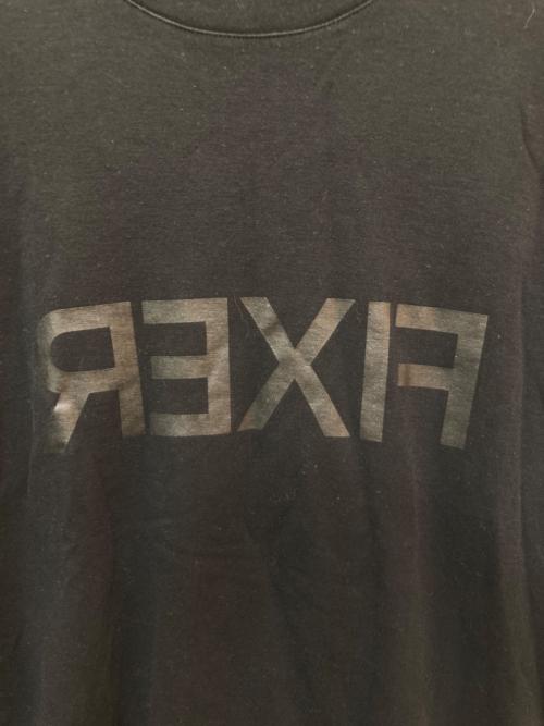 FIXER（フィクサー）FIXER (フィクサー) ロゴプリントTシャツ　FTS03 ブラック サイズ:Lの古着・服飾アイテム