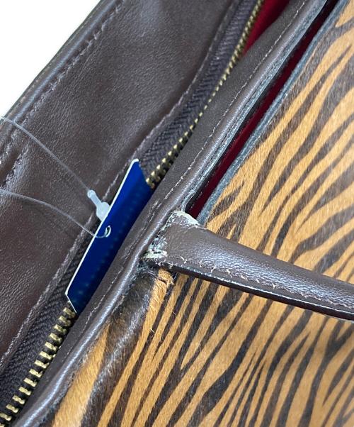 PotioR（ポティオール）PotioR (ポティオール) ハラコショルダーバッグ ブラウンの古着・服飾アイテム