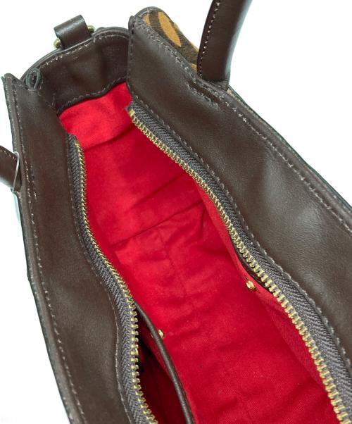 PotioR（ポティオール）PotioR (ポティオール) ハラコショルダーバッグ ブラウンの古着・服飾アイテム