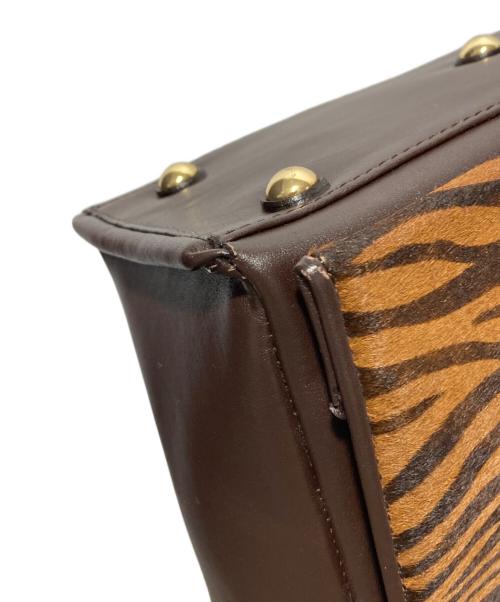 PotioR（ポティオール）PotioR (ポティオール) ハラコショルダーバッグ ブラウンの古着・服飾アイテム