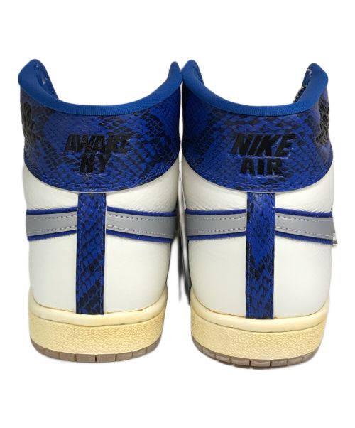 NIKE（ナイキ）NIKE (ナイキ) AWAKE NY (アウェイク ニューヨーク) Jordan Air Ship PE SP　FN8675-104 ホワイト×ブルー サイズ:26.5 未使用品の古着・服飾アイテム