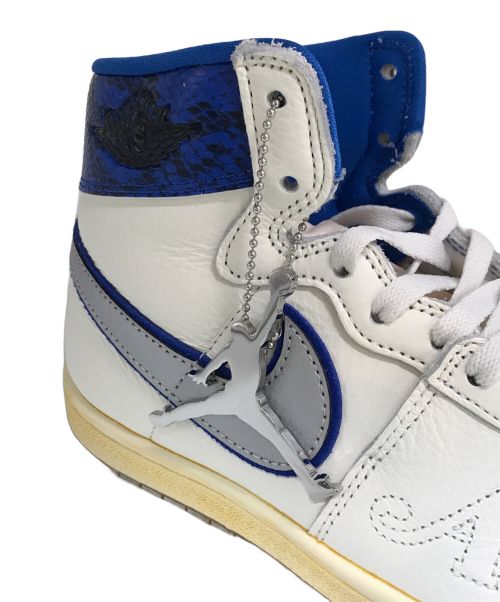 NIKE（ナイキ）NIKE (ナイキ) AWAKE NY (アウェイク ニューヨーク) Jordan Air Ship PE SP　FN8675-104 ホワイト×ブルー サイズ:26.5 未使用品の古着・服飾アイテム