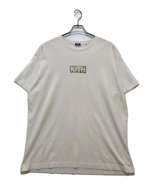 KITH（キス）KITH (キス) ロゴTシャツ ホワイト サイズ:XLの古着・服飾アイテム