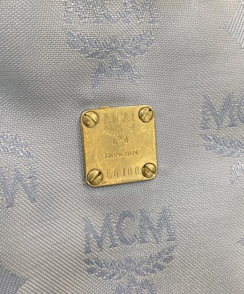 MCM（エムシーエム）MCM (エムシーエム) ナイロントートバッグ スカイブルーの古着・服飾アイテム