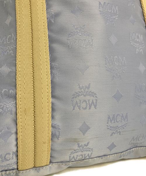 MCM（エムシーエム）MCM (エムシーエム) ナイロントートバッグ スカイブルーの古着・服飾アイテム