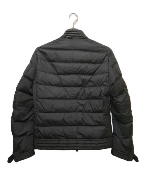 MONCLER（モンクレール）MONCLER (モンクレール) ALLEMAND レザー切替ダウンジャケット　A20914184085 ブラック サイズ:1の古着・服飾アイテム