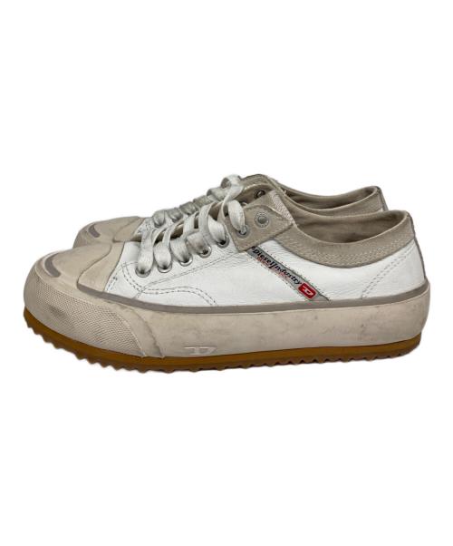 DIESEL（ディーゼル）DIESEL (ディーゼル) S-PRINCIPIA LOW（エスプリンキピアロー） ホワイト サイズ:US8.5の古着・服飾アイテム