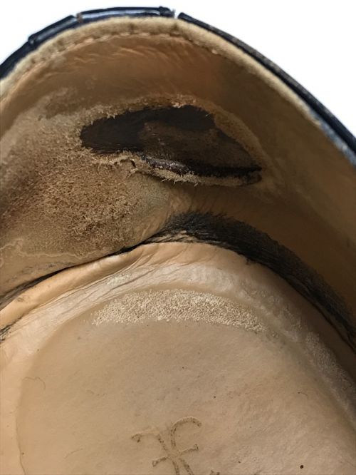 FABI（ファビ）FABI (ファビ) スタッズ付きドレスシューズ ブラック サイズ:42の古着・服飾アイテム