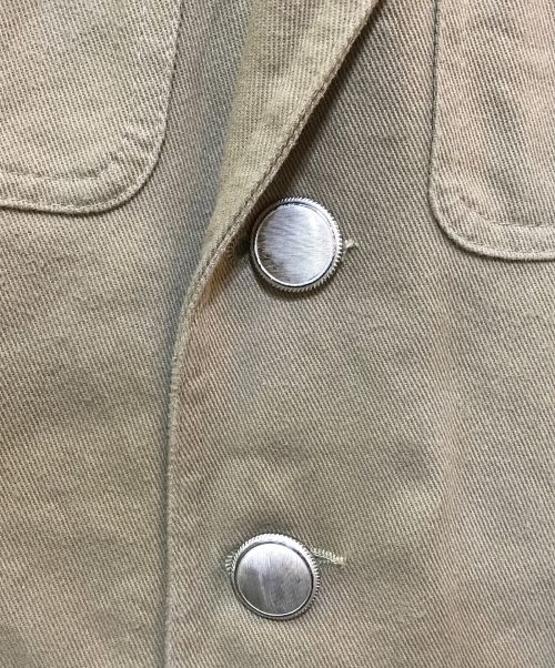 ERAL55（エラル チンクアンタチンクエ）ERAL55 (エラル チンクアンタチンクエ) ミリタリージャケット ベージュ サイズ:50の古着・服飾アイテム