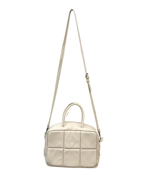 ADD CULUMN（アドカラム）ADD CULUMN (アドカラム) 2WAYショルダーバッグ アイボリーの古着・服飾アイテム