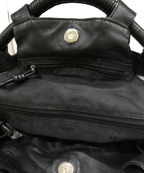 LOEWE（ロエベ）LOEWE (ロエベ) ナッパアイレ ブラックの古着・服飾アイテム