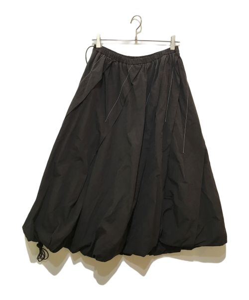 MARNI（マルニ）MARNI (マルニ) ギャザーバルーンスカート　C18GOMA0007UOTCW64 ブラウン サイズ:42の古着・服飾アイテム