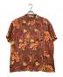 CALEE（キャリー）の古着「Paisley pattern aloha S/S shirt」｜ブラウン