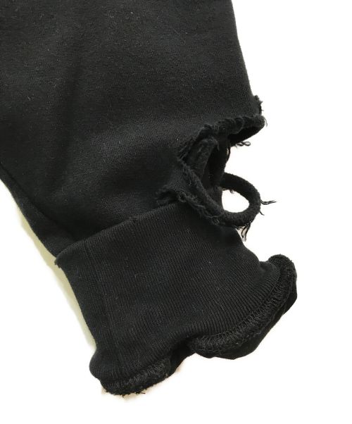 BALENCIAGA（バレンシアガ）BALENCIAGA (バレンシアガ) Caps Destroyed Hoodie　659403 ブラック サイズ:XSの古着・服飾アイテム