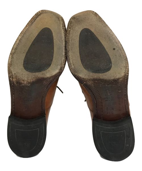 SCOTCH GRAIN（スコッチグレイン）SCOTCH GRAIN (スコッチグレイン) ストレートチップシューズ　3536 ブラウン サイズ:24.5の古着・服飾アイテム