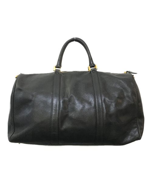 CHANEL（シャネル）CHANEL (シャネル) ボストンバッグ ブラックの古着・服飾アイテム