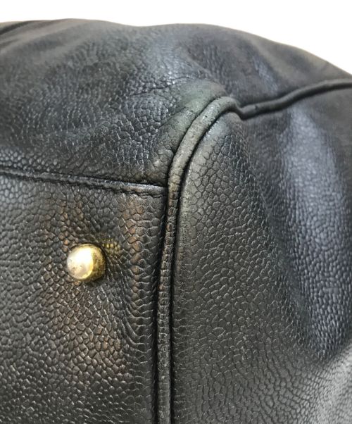 CHANEL（シャネル）CHANEL (シャネル) ボストンバッグ ブラックの古着・服飾アイテム