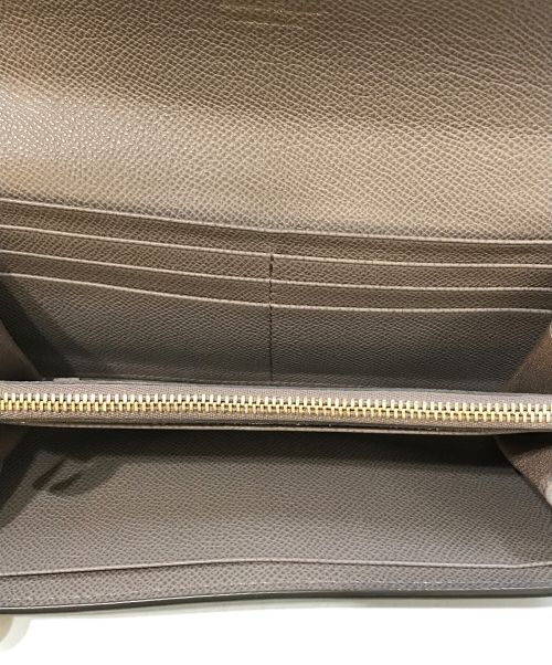 Salvatore Ferragamo（サルヴァトーレ フェラガモ）Salvatore Ferragamo (サルヴァトーレ フェラガモ) ガンチーニロングウォレット ベージュの古着・服飾アイテム