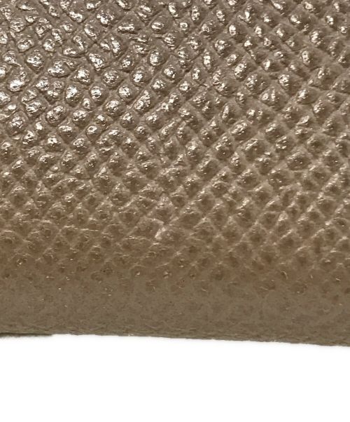 Salvatore Ferragamo（サルヴァトーレ フェラガモ）Salvatore Ferragamo (サルヴァトーレ フェラガモ) ガンチーニロングウォレット ベージュの古着・服飾アイテム