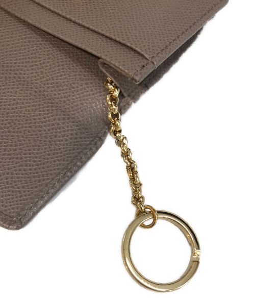 Salvatore Ferragamo（サルヴァトーレ フェラガモ）Salvatore Ferragamo (サルヴァトーレ フェラガモ) ガンチーニカードケース ベージュの古着・服飾アイテム