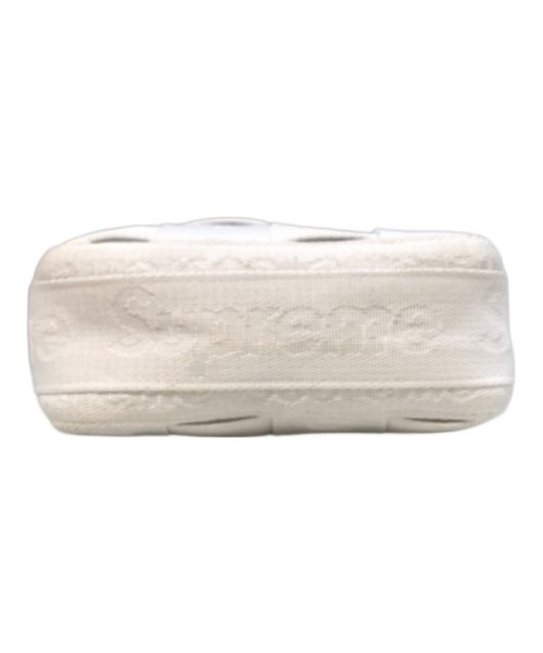 SUPREME（シュプリーム）Supreme (シュプリーム) WOVEN SHOULDER BAG ホワイトの古着・服飾アイテム